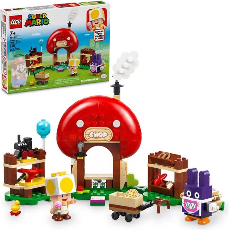 LEGO Nabbit bij Toads winkeltje 71429