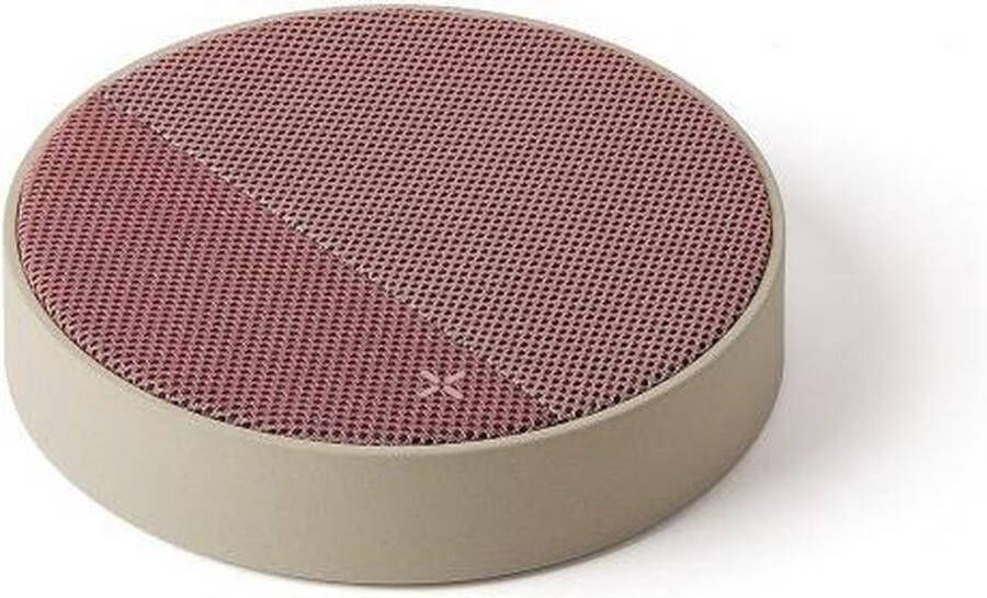 Lexon Design Lexon Oslo Energy Bluetooth Speaker Draadloze oplader Pink
