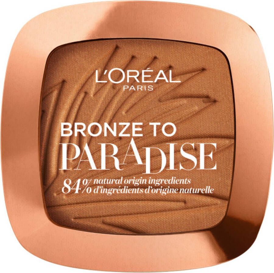 L Oréal Paris 3x L'Oréal Paradise Bronzer 02 Back To Bronze