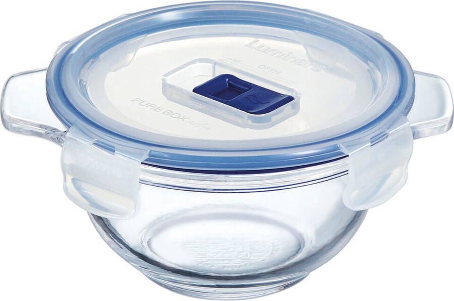 Luminarc Saladekom Active Transparant Met deksel Hermetisch Glas (500 ml) (6 Stuks)