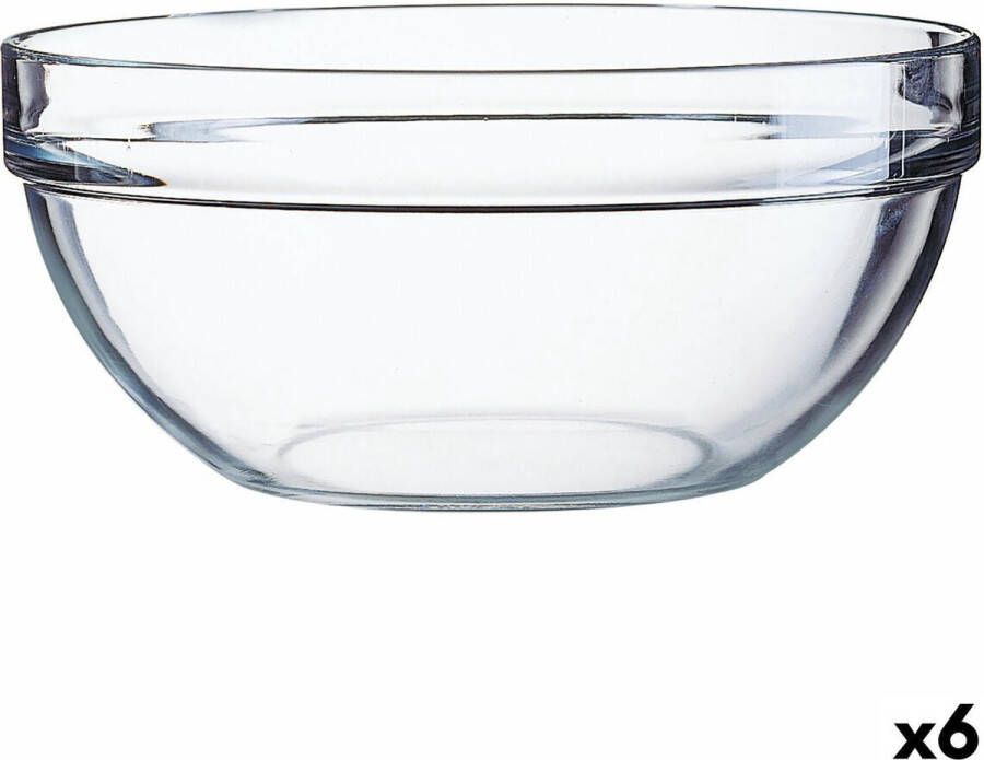 Luminarc Saladekom Transparant Glas (Ø 26 cm) (6 Stuks)