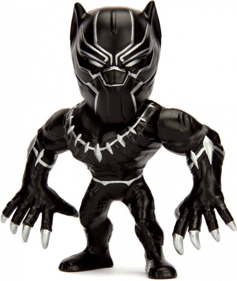 Marvel Jada Speelfiguur Black Panther Junior 10 Cm Die-cast Zwart