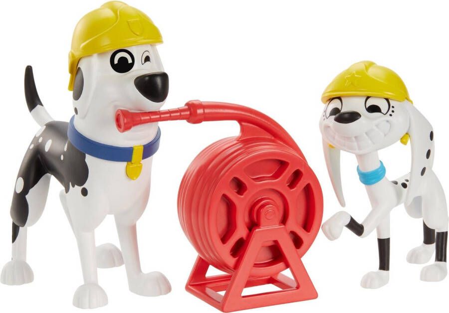 Mattel 101 Dalmatian Street Dolly & Dad Brandweerkazerne Speelfiguren