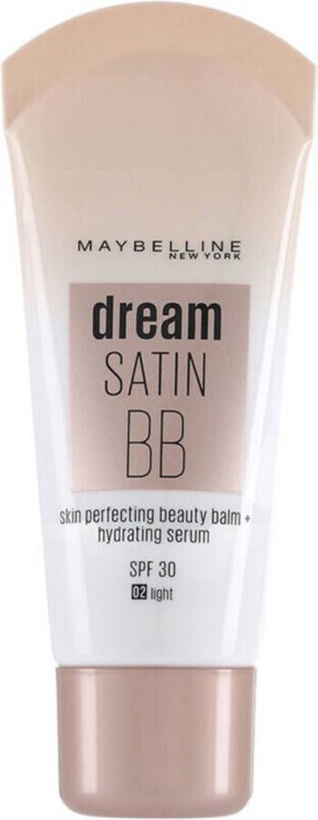 Maybelline New York Dream Satin BB 02 Light Hydraterende BB cream met SPF 30 ml