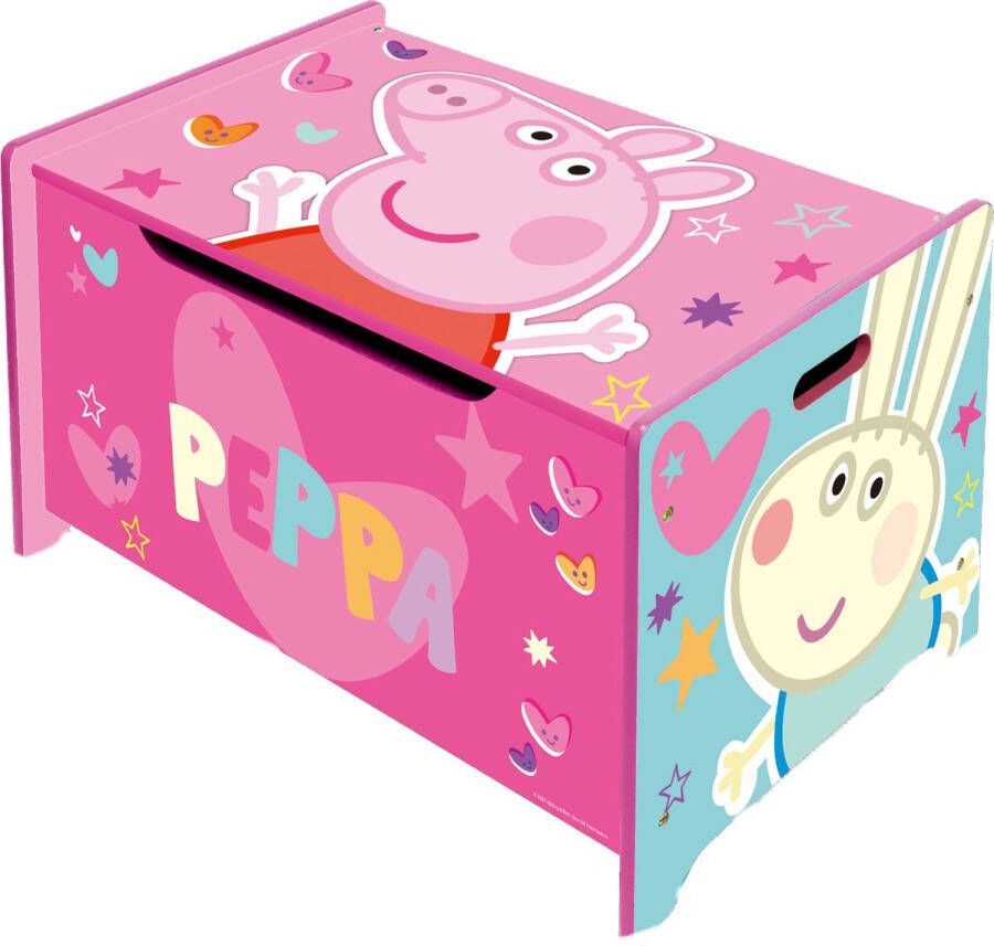 Nickelodeon Speelgoedkist Peppa Pig Junior 62 X 60 Cm Hout Roze