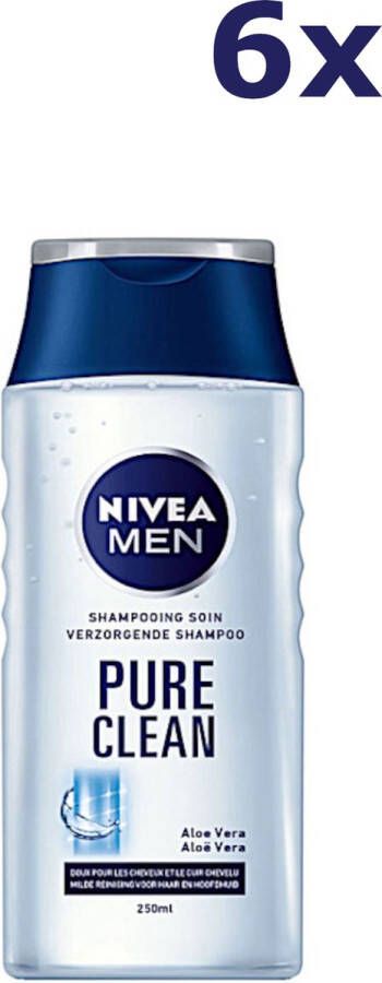 NIVEA 6x Shampoo Men – Pure Impact 250 ml