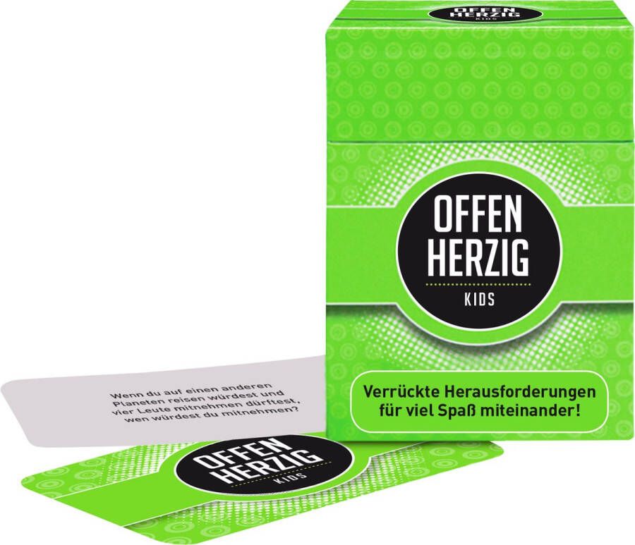 Open Up! Offenherzig Kids Gespreksstarter Duitstalige variant