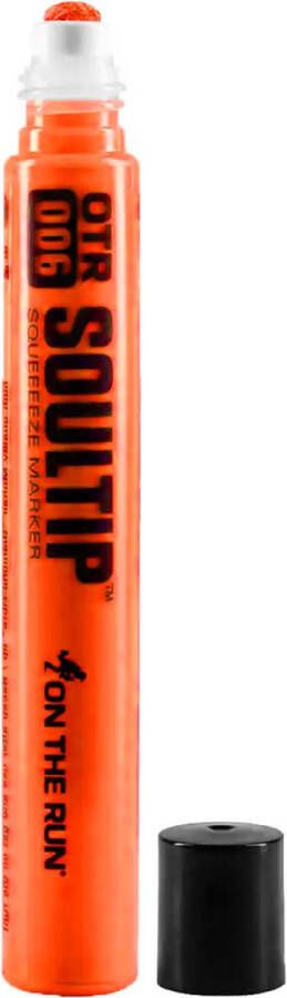 OTR On The Run .006 Soultip Verf Squeeze Marker 6mm punt Neon Orange