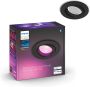 Philips Hue Centura inbouwspot White and Color Ambiance 1-spot zwart rond Bluetooth - Thumbnail 2
