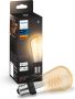 Philips Hue White filament 1-pack ST64 E27 Edison met zichtbare gloeidraad Zachtwit licht vintage lamp Directe bediening via Bluetooth Bediening met app of stem* Voeg Hue Bridge toe voor nog meer mogelijkheden - Thumbnail 2