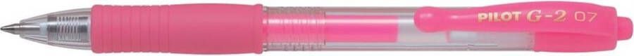 Pilot G-2 – Neon Roze Gel Ink Rollerball pen – Medium Tip