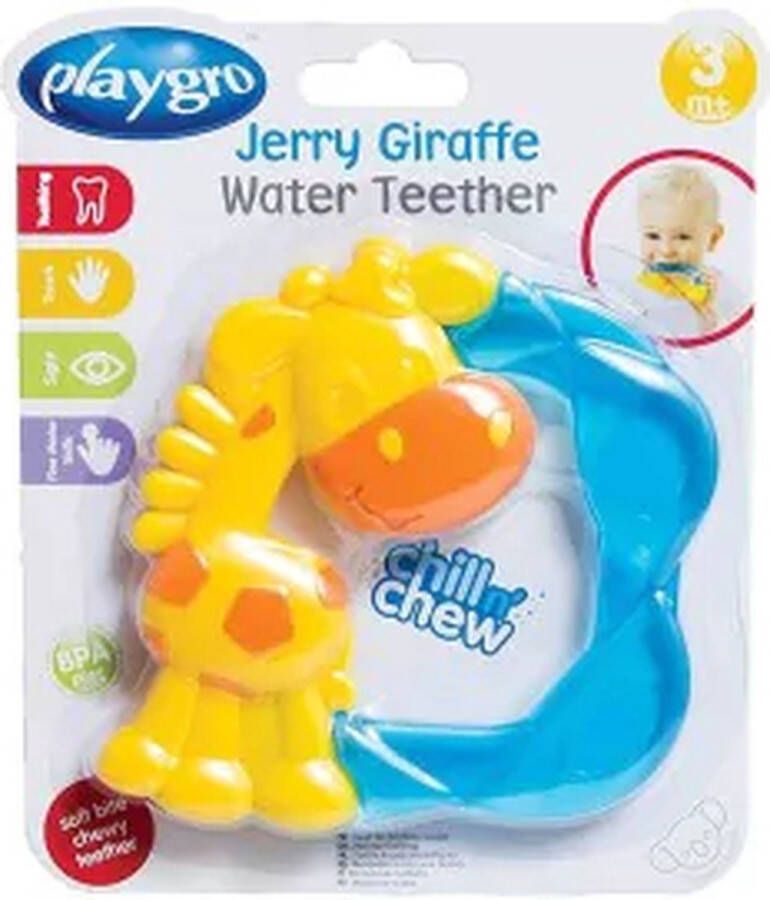 Playgro Jerry Giraffe Watergevulde bijtring Koelbijtring