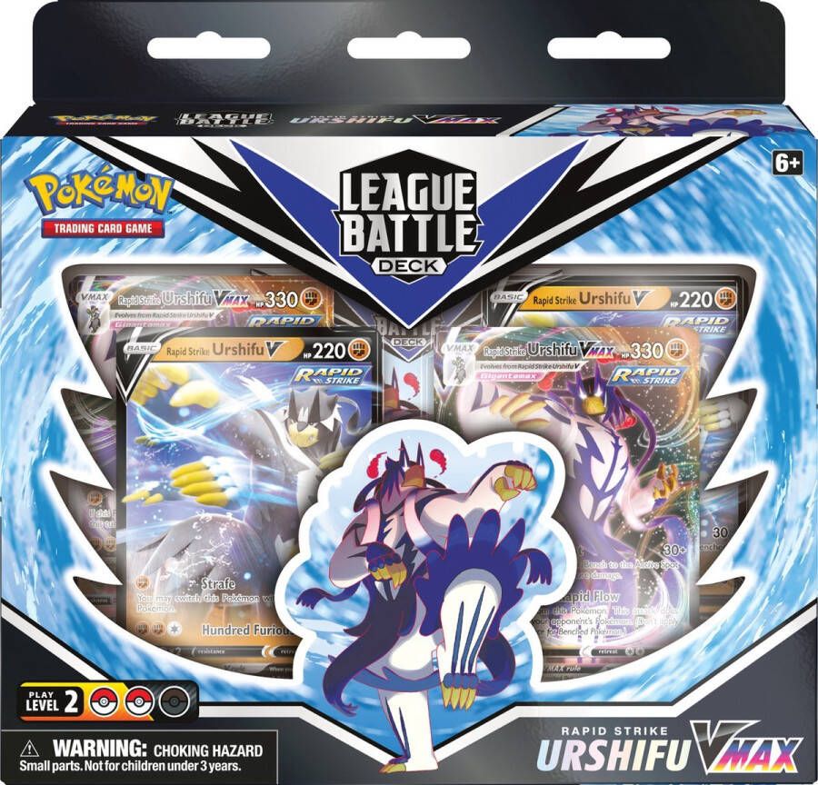 Pokémon Rapid Strike Urshifu VMAX Kaarten Rapid Strike Urshifu League Battle Deck TCG