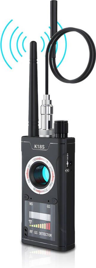 Prime Products Draadloze Signaaldetector Detectieapparaat RF Bug Finder Anti Afluisterapparatuur Anti Spy Detector Spy Cam GPS Tracker Verborgen Camera Device Finder Camera detector