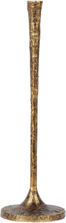Rasteli Kandelaar-Kaarsenhouder Metaal Goud D 15 cm H 51 cm