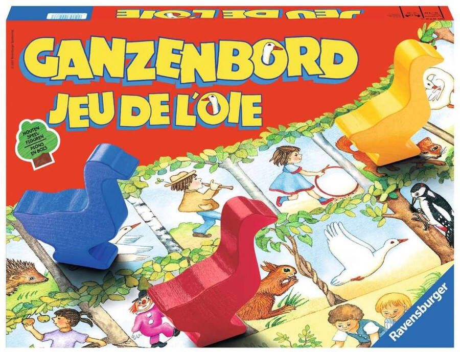 Ravensburger Ganzenbord kinderspel Bordspel