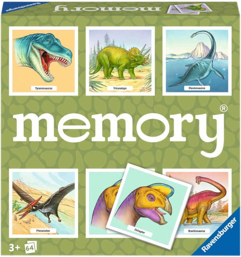 Ravensburger memory Dinosaurussen Kaartspel