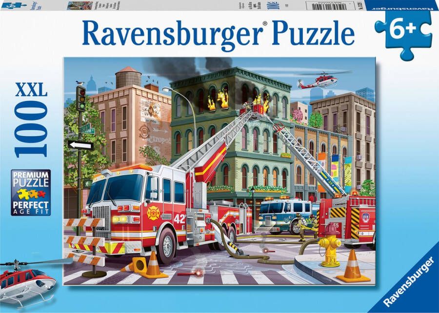 Ravensburger puzzel Fire Truck Rescue Legpuzzel 100XXL stukjes