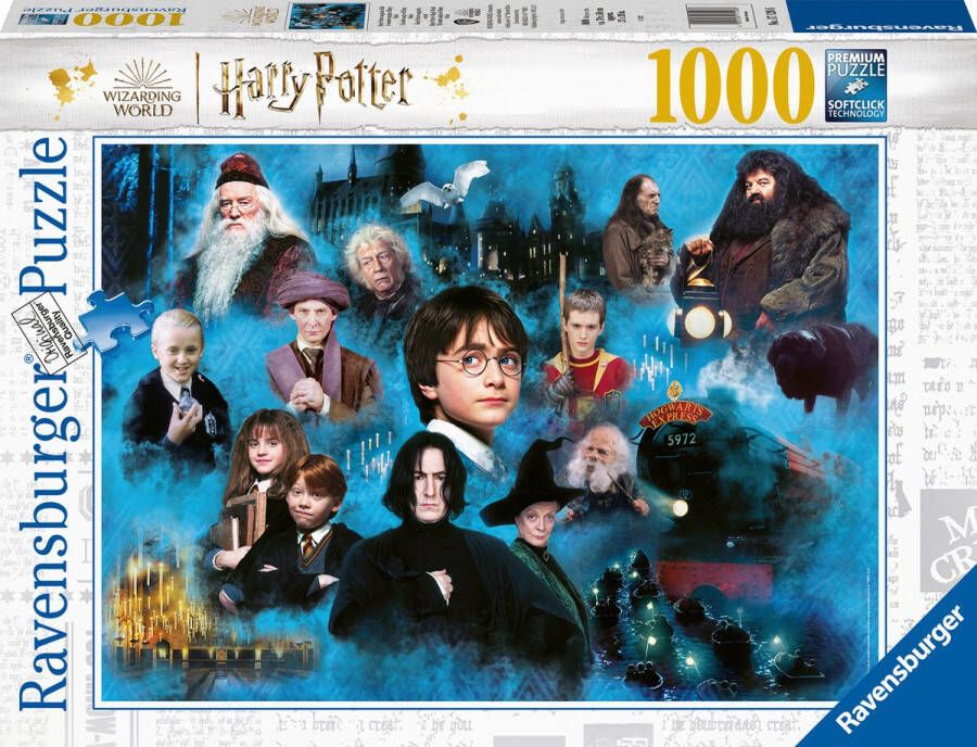 Ravensburger puzzel 1000 stukjes Harry Potter&apos;s mag. Wereld