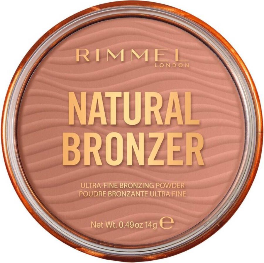 Rimmel London Natural Bronzer Ultra Fine Bronzing Powder Sunlight 001
