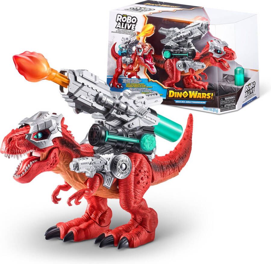 Robo Alive ZURU Dino Wars Mega Speelgoedrobot Rex