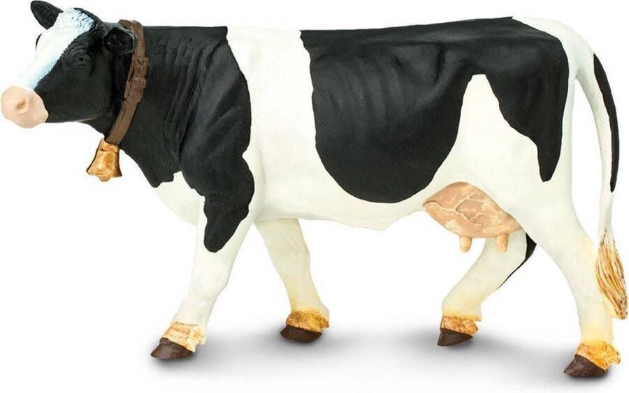 Shoppartners Plastic Speelgoed Figuur Holstein-friesian Koe 12 Cm