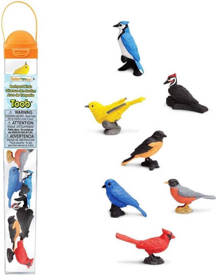Shoppartners Safari Speelset Backyard Birds Toob Junior 7-delig