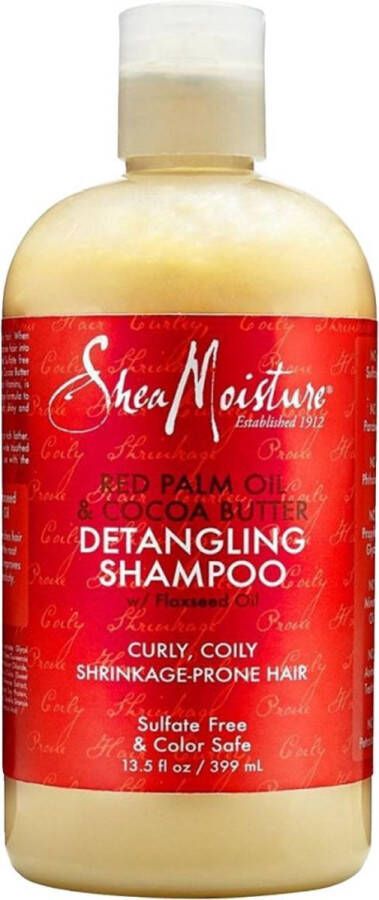 Shea Moisture Red Palm Oil & Cocoa Butter Shampoo 384 ml