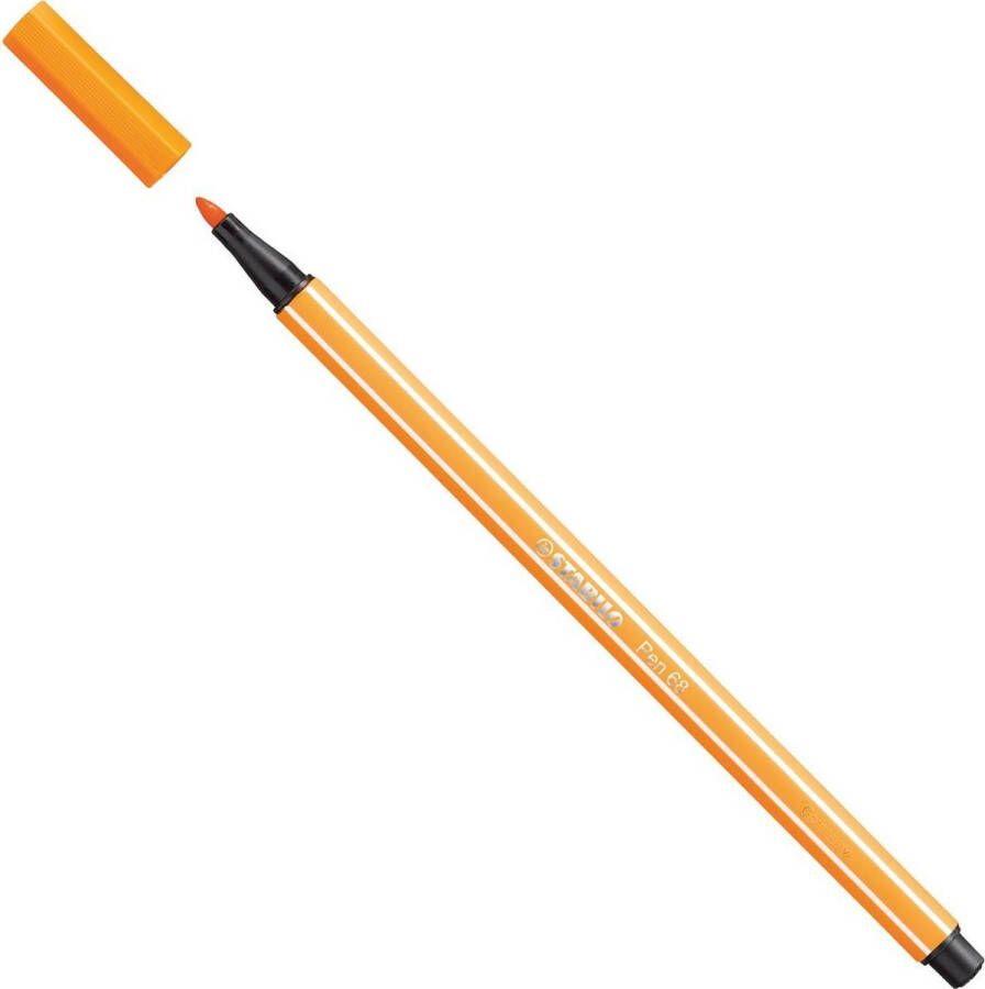 STABILO Pen 68 Premium Viltstift Oranje per stuk
