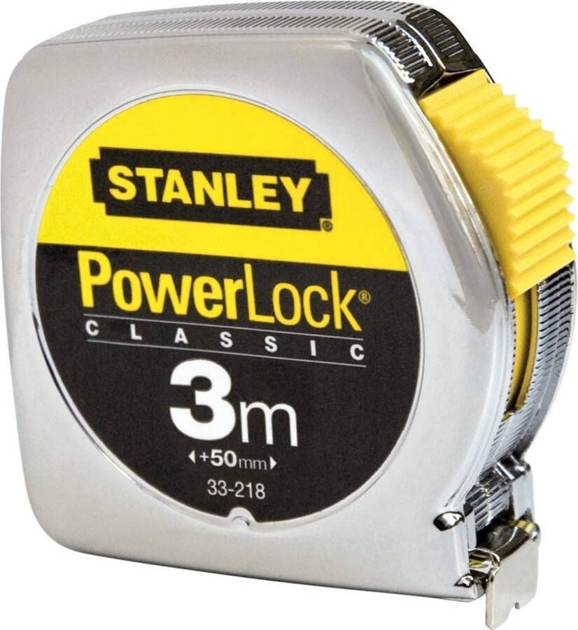 STANLEY 0-33-218 PowerLock Classic Rolmaat 3m x 12 7mm
