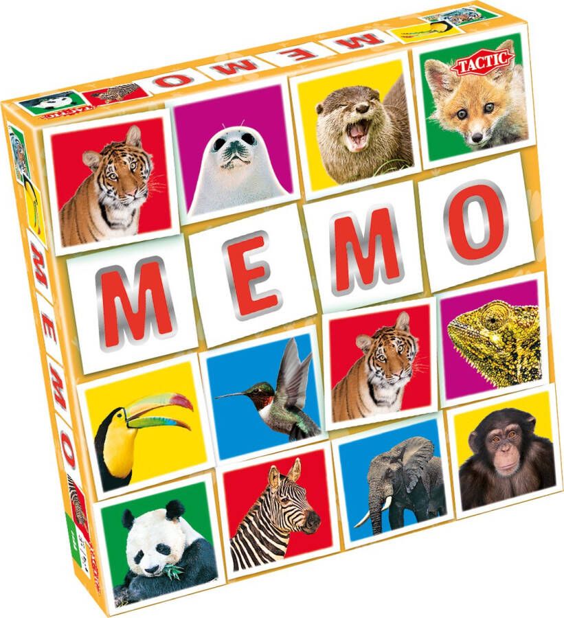 Tactic Wildlife Memo Kinderspel