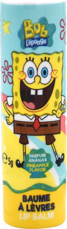 Take Care SpongeBob Lippenbalsem Set van 3 -Lip Balm Kinderen 5 gr Vegan