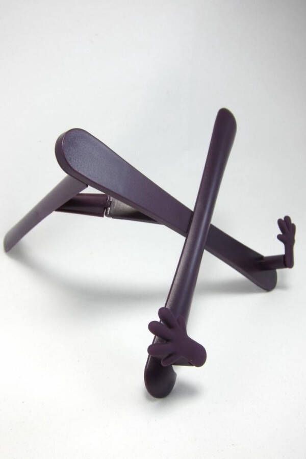 That Company Called If Boekenhouder 'The Hands Stand' Aubergine
