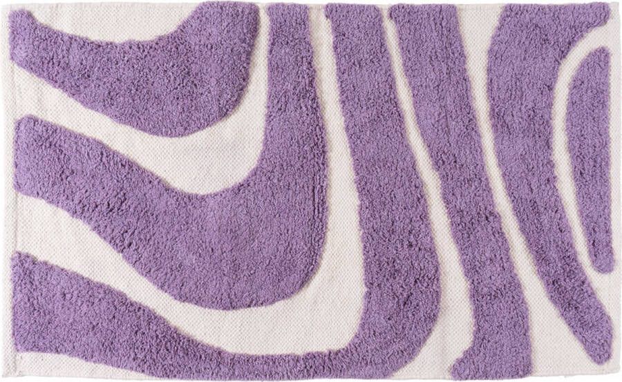 Veer Carpets Badmat Beau Purple 60 x 100 cm