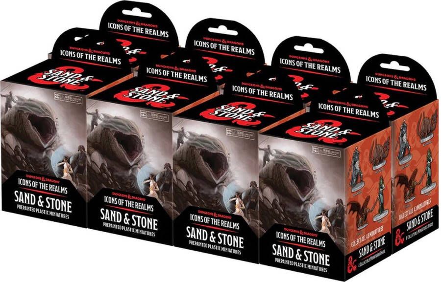 Wizkids D&D Icons of the Realm Sand & Stone Brick (8)