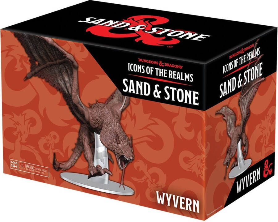 Wizkids D&D Icons of the Realms: Sand & Stone Wyvern Boxed Miniature