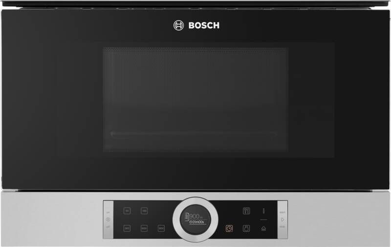 Bosch BFR634GS1 Compacte magnetron 38 cm inox | Microgolfovens met grill | Keuken&Koken Microgolf&Ovens | BFR634GS1