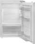 Inventum IKK0882D Inbouw koelkast Nis 88 cm 126 liter Superkoelen 4 plateaus Deur op deur Wit - Thumbnail 1