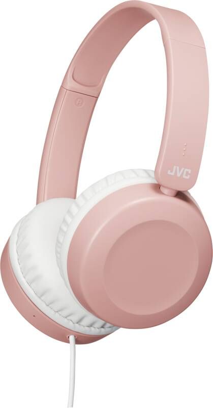 JVC HA-S31M On Ear inclusief microfoon koptelefoon (Kleur: roze)