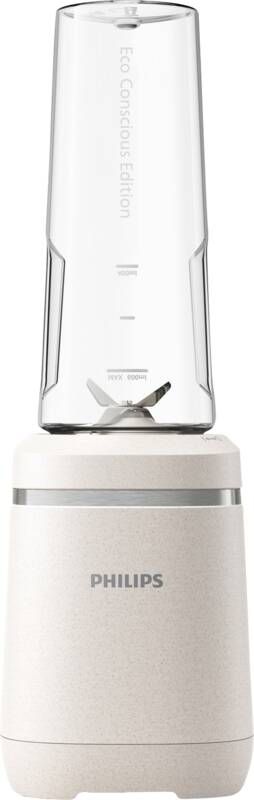 Philips Eco Conscious Edition Blender gemaakt van gerecycled materiaal 0 6 L 350 W Wit (HR2500 00)