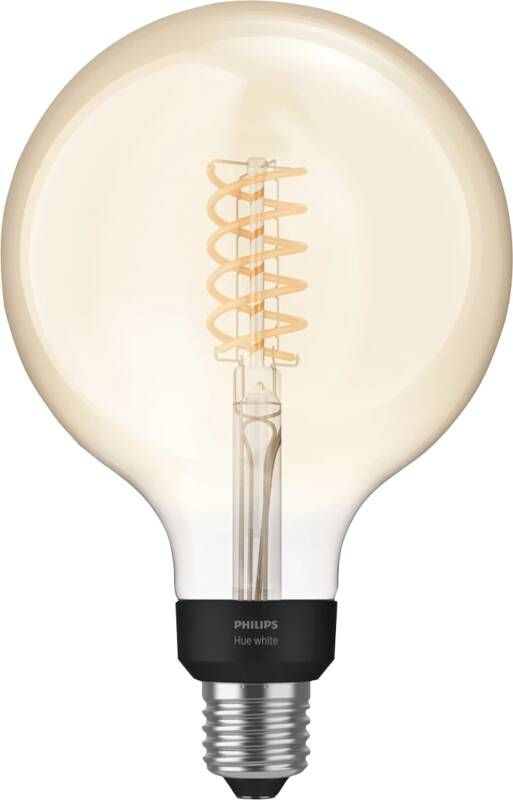 Philips Hue Slimme Verlichting Filamentlamp G125 Globe Ø 12 5 cm White E27 Bluetooth