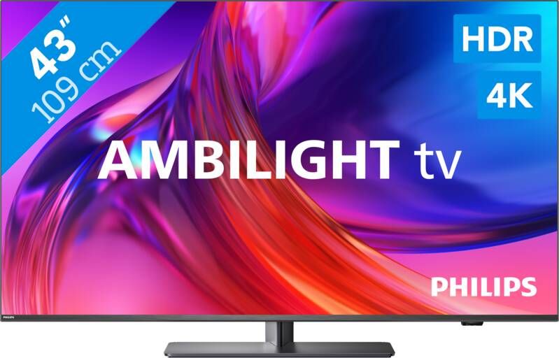 Philips The One 43PUS8808 12 | Android TV Televisies | Beeld&Geluid Televisies | 8718863037027