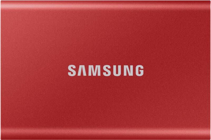 Samsung T7 Portable 500GB Rood | Externe SSD's | Computer&IT Data opslag | 8806090312465