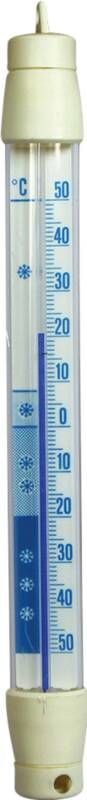Scanpart koelkast thermometer analoog Ook geschikt voor vriezer Diepvries Analoge koelkastthermometer Meetbereik temperatuur -50°C tot +50°C - Foto 1