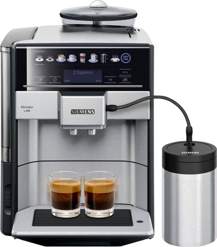 Siemens EQ.6 Plus s300 TE653M11RW | Volautomatische espressomachines | Keuken&Koken Koffie&Ontbijt | 4242003862070
