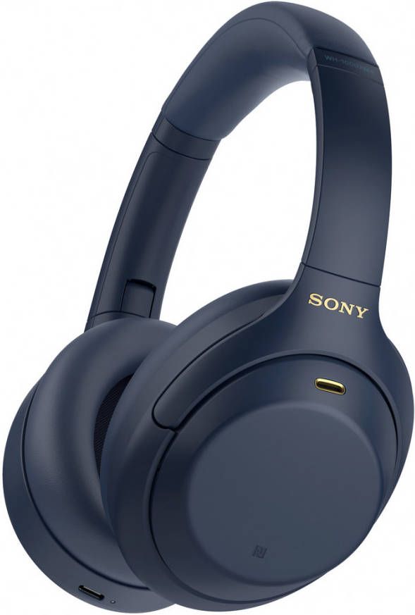 Sony WH-1000XM4 Blauw | Noise Cancelling headsets | Beeld&Geluid Koptelefoons | 4548736132535