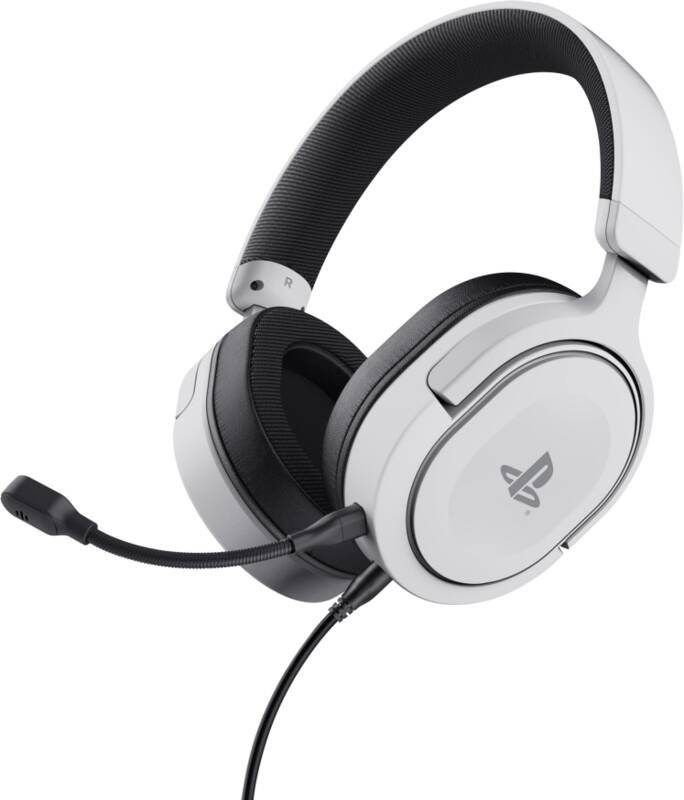 Trust Gaming GXT 498W Forta Duurzame Headset Gelicentieerd voor PlayStation 5 Wit