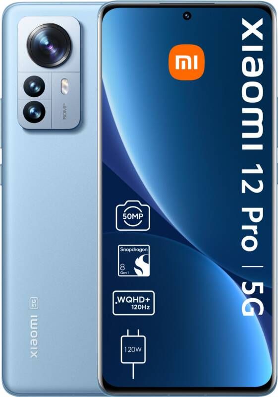 Xiaomi 12 Pro 12GB+256GB Smartphone Blauw