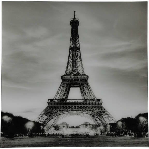 Coppens Schilderij Eiffeltoren vk Dumas zwart wit-L80B0 4H80CM