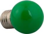 Tronix LED lamp groen feestverlichting P45 1W PVC bol E27 fitting geheel jaar door buiten te gebruiken